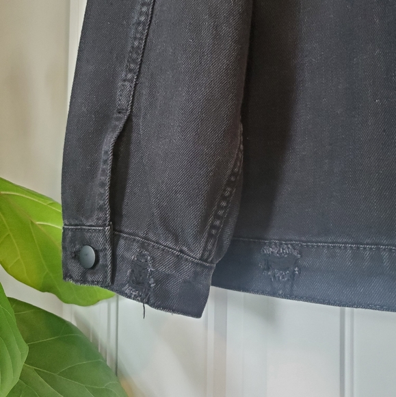 DENIM TRUCKER JACKET - Picture 6 of 6